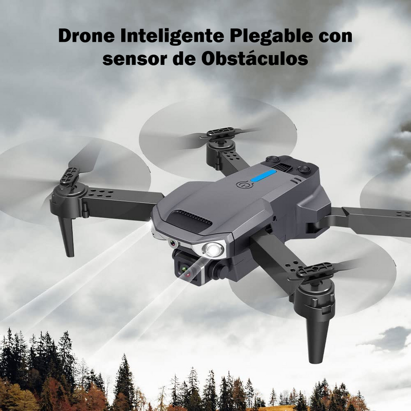 Drone Plegable Fpv Cámara Hd Wifi 2.4g Sensor Obstáculos E90
