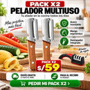 PACK X2 PELADOR MULTIUSO PRO + AFILADOR DE CUCHILLOS