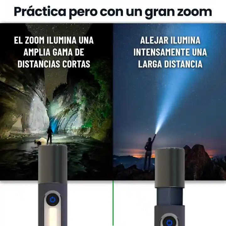 Powefull LED™ Linterna | Multicolor | Lampara