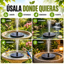 FUENTE SOLAR PARA JARDÍN ⛲