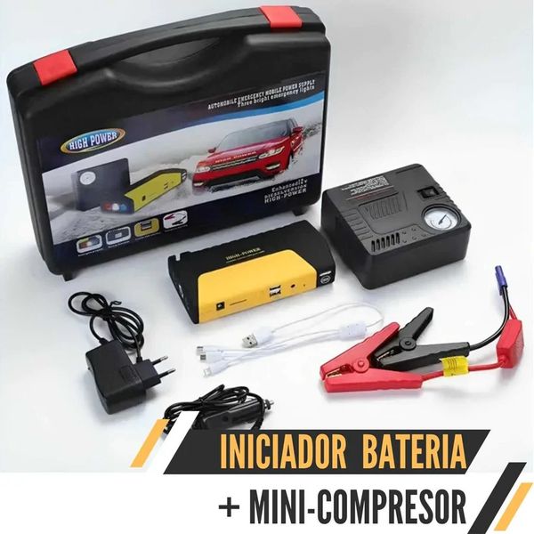 PowerCar - Arrancador De Batería con Accesorios