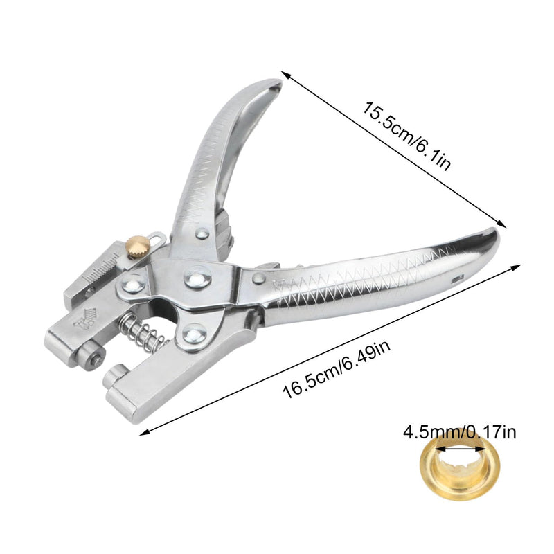 Alicates de Perforación de Ojales de 20 Cm + 100 remaches adicionales