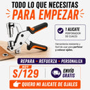 Alicate Perforador para Ojales + 100 OJALES GRATIS