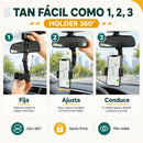 COMBO RUTA FRESCA – Ventilador 2 en 1 + Holder 360°.