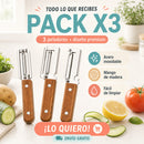 PACK X3 PELADOR MULTIUSO