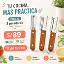 PACK X3 PELADOR MULTIUSO