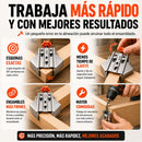PACK X2 FIJADOR DE 90 GRADOS INOXIDABLE