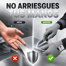 2x Guantes Protector de Malla Inoxidable