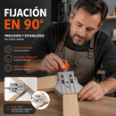 PACK X2 FIJADOR DE 90 GRADOS INOXIDABLE