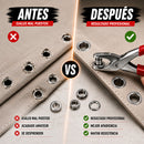 ALICATE PROFESIONAL PARA OJALES + 200 OJALES GRATIS