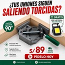 Abrazadera De Ángulo Recto + REGALO!