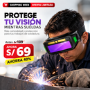 GAFAS DE SOLDAR CON PROTECCIÓN UV