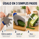 Pack Pelador Multiuso + Guante Pro