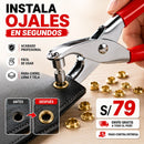 ALICATE PROFESIONAL PARA OJALES + 200 OJALES GRATIS