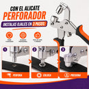 Alicate Perforador para Ojales + 100 OJALES GRATIS