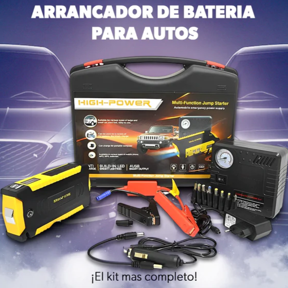 PowerCar - Arrancador De Batería con Accesorios