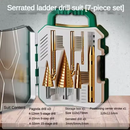 JUEGO DE BROCAS ESCALONADAS DE 7 PIEZAS