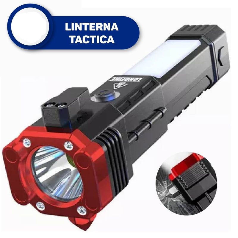 LINTERNA TACTICA 4 en 1