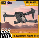 Mini Dron E88 con doble cámara