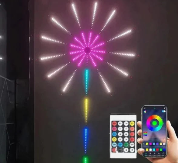 Luces estilo Fuegos Artificiales Smart