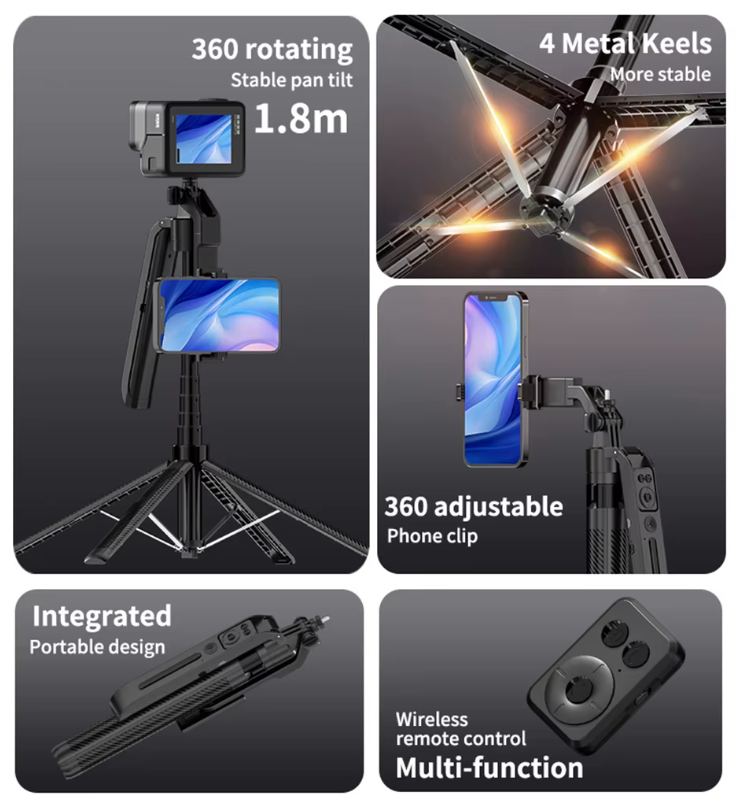 TRIPODE INTELIGENTE PORTÁTIL