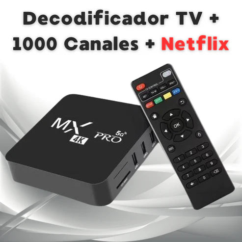 TV Box Max® | Decodificador 4 k Original