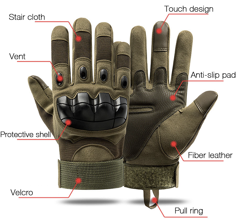 GUANTES INDESTRUCTIBLES TÁCTICOS