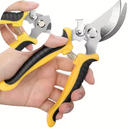 TIJERAS DE PODAR DE ACERO INOXIDABLE (PACK 3)