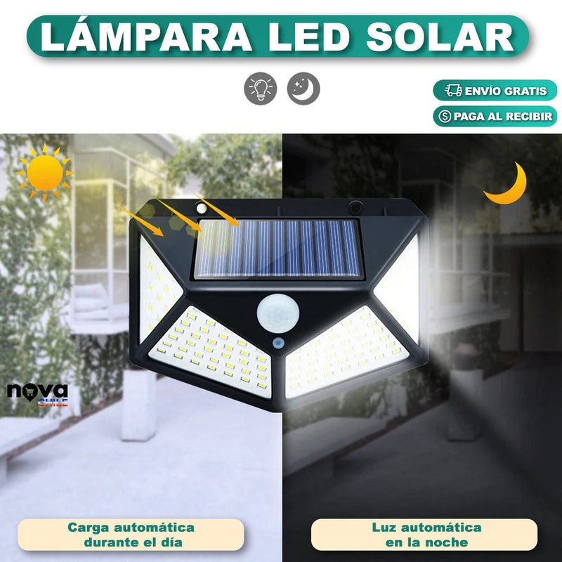 LAMPARA  LED SOLAR