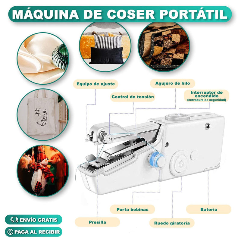 MÁQUINA DE COSER PORTATIL