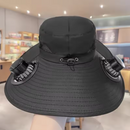 SOMBRERO CON VENTILADOR