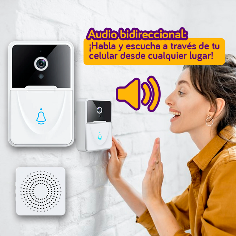 Timbre con Camara Inteligente Segurhome