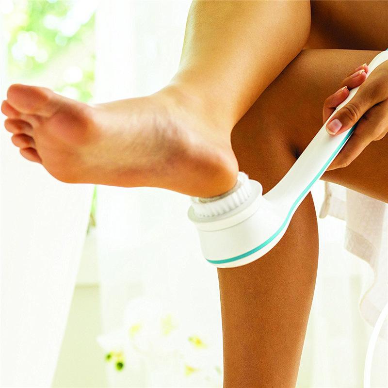 Cepillo para el Cuerpo Spin Spa con 5 Accesorios