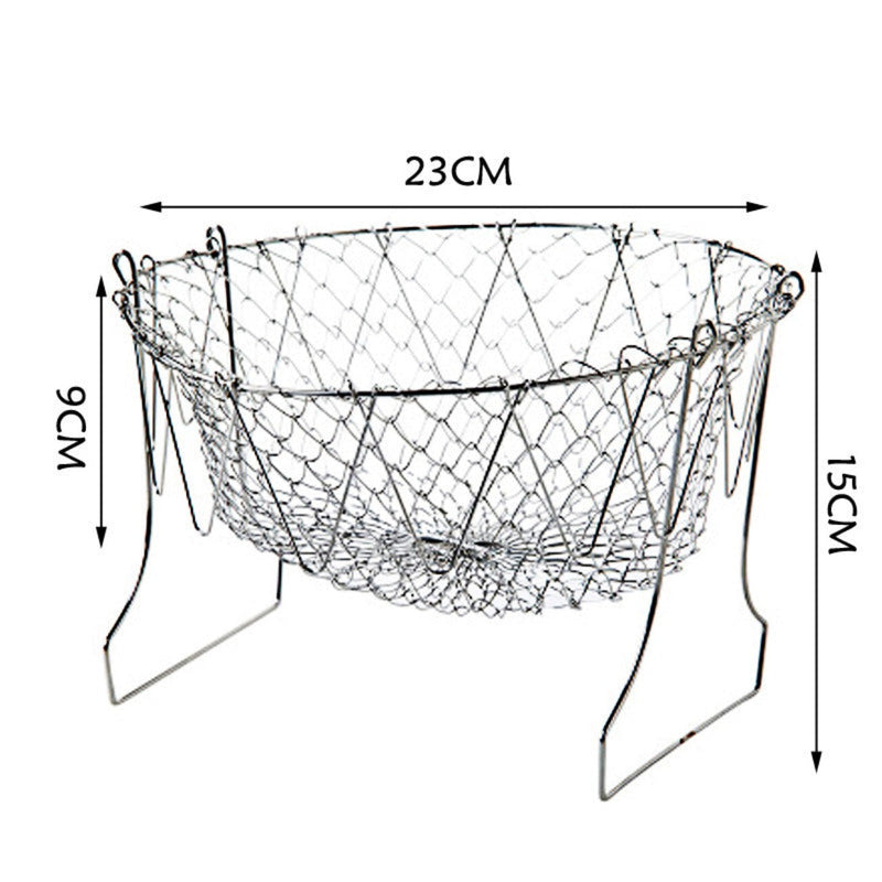 Malla Coladora de Acero Inoxidable para Ollas