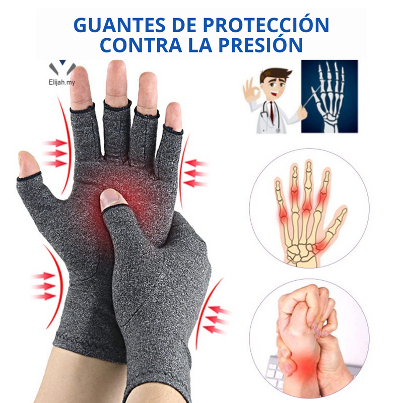 Guantes de Compresión Suave para Artritis, Artrosis, Tendinitis y Túnel Carpiano