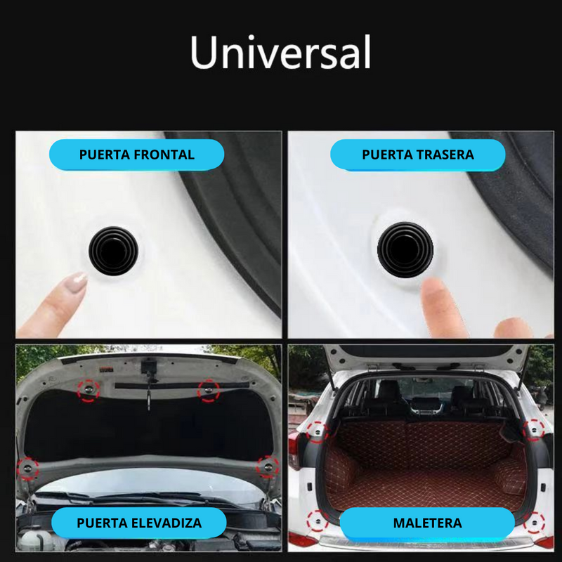 CarPads™ - Adhesivo Amortiguador de Protección de Puerta para Auto (Pack de 8 unidades)