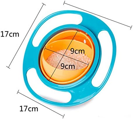 GyroBowl™ - Bowl de Plástico AntiDerrames AntiCaídas para Bebés