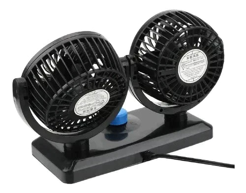 Ventilador 2 en 1 Para Carro Giratorio 360