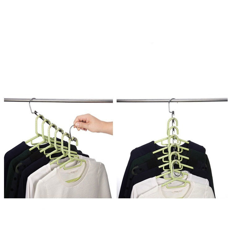 HangerHero™ - Set de 2 Colgadores Múltiples para Armario