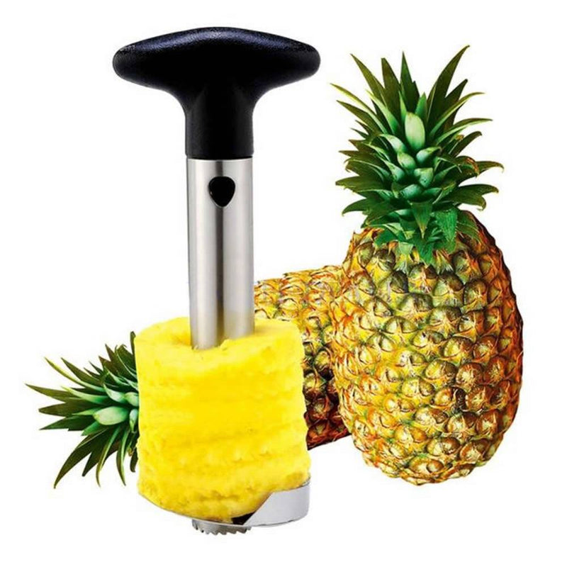 Pelador de Piña Acero Inoxidable Cocina Cortadora Fruta Peladora