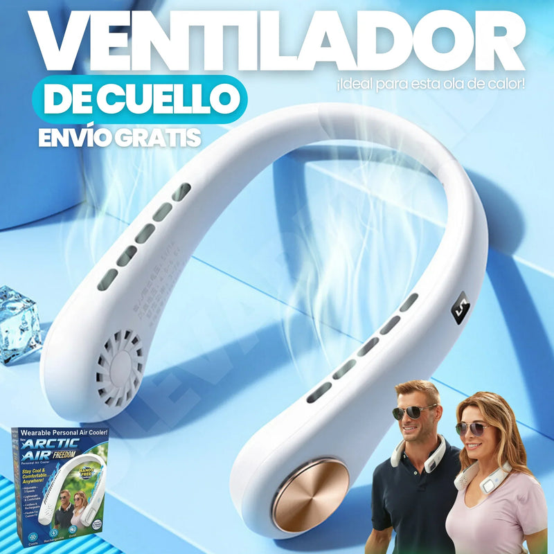 VENTILADOR DE CUELLO PORTÁTIL 🍀