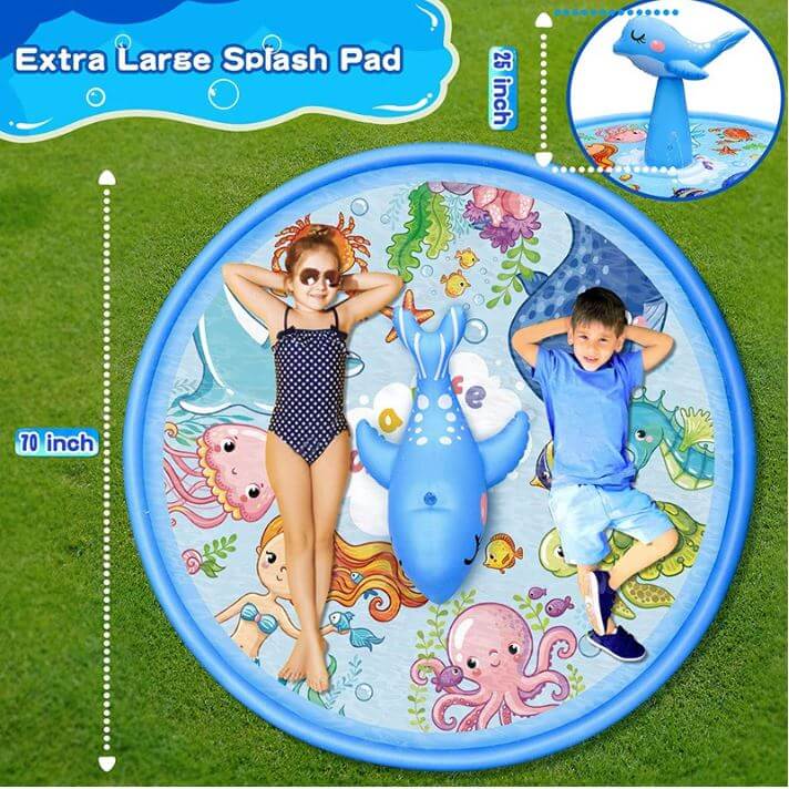 Pileta Delfin para Bebés + Válvula de agua (gratis)