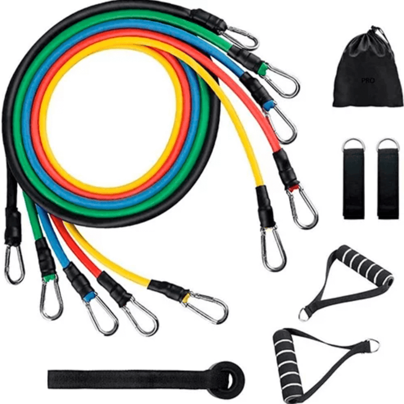 KIT DE LIGAS DE RESISTENCIA PARA ENTRENAMIENTO🏋️‍♂️