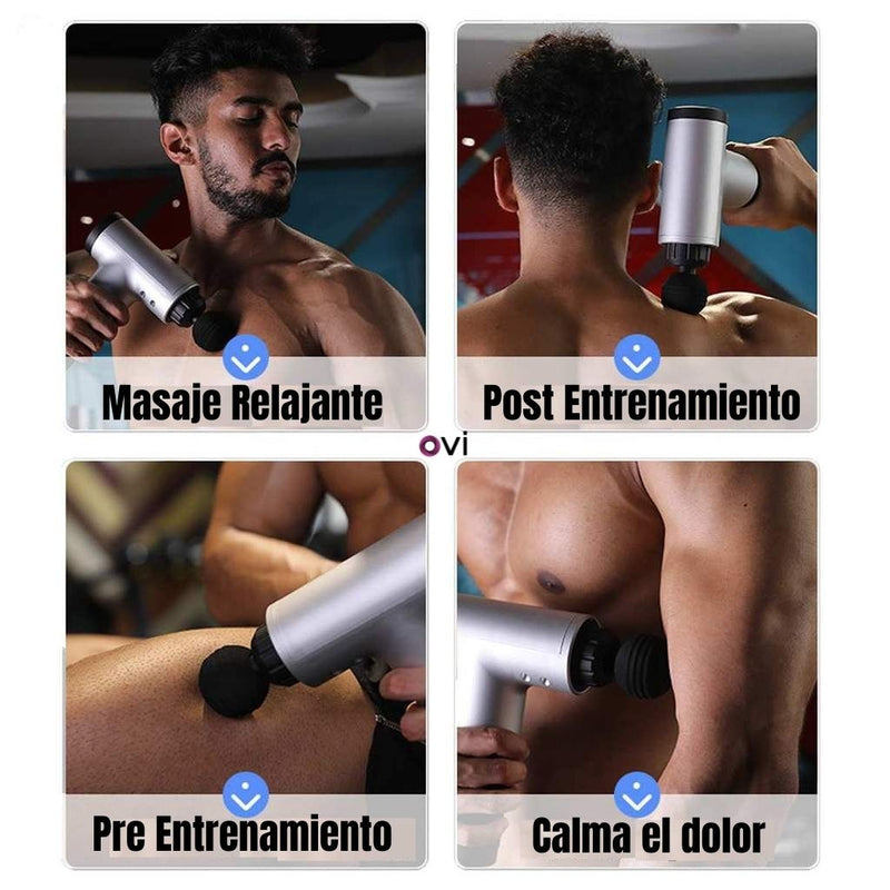 Fascial Gun™ - Pistola de Masajes y Recuperación Muscular